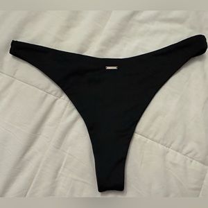 Alphalete Highcut Black Bikini Bottom
